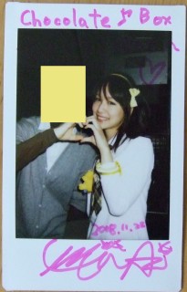 GIRLS STAGE3、チェキ、河井彬