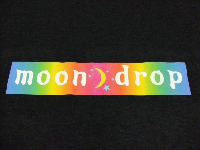 moon drop、Tシャツ、裏
