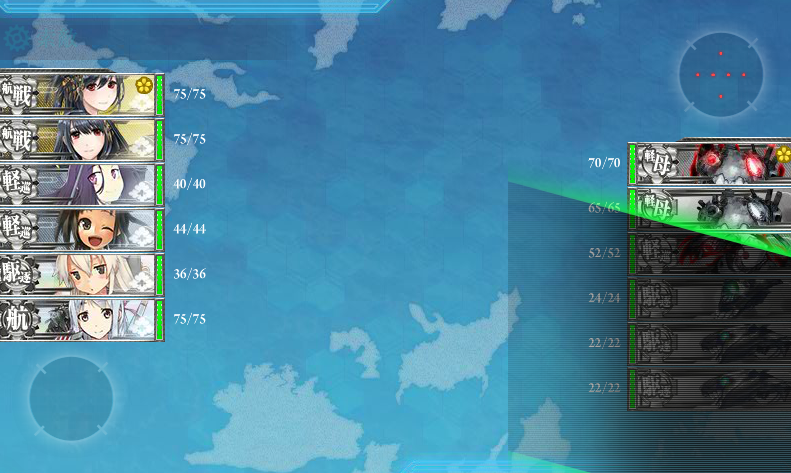 艦これ 秋の特別イベント 出撃記録2-7