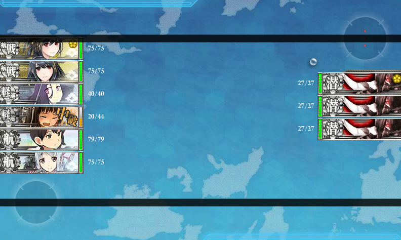 艦これ 秋の特別イベント 出撃記録4-2