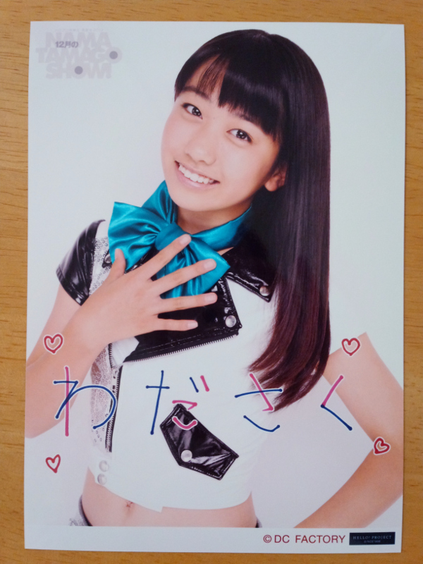 ハロプロ研修生 発表会 ソロ2L判生写真2枚セットB-1 和田桜子