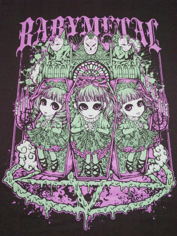 BABYMETAL 召喚Tシャツ 表
