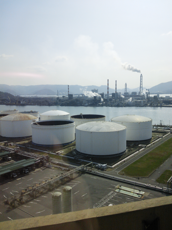 瀬戸大橋 坂出 工場2