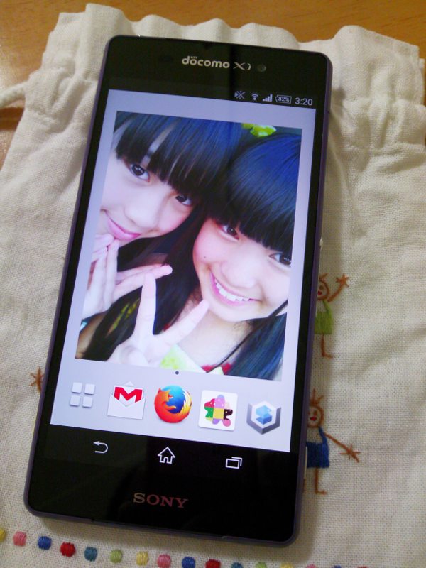 Xperia Z2 SO-03F 画面