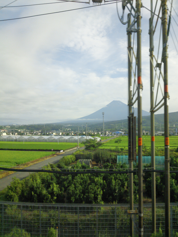 黒い富士山