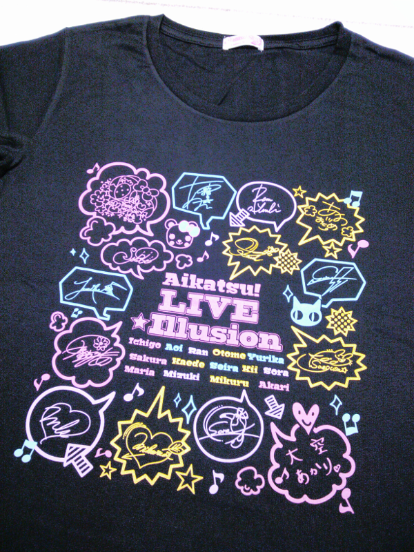 アイカツ！LIVE☆イリュージョン Tシャツ1