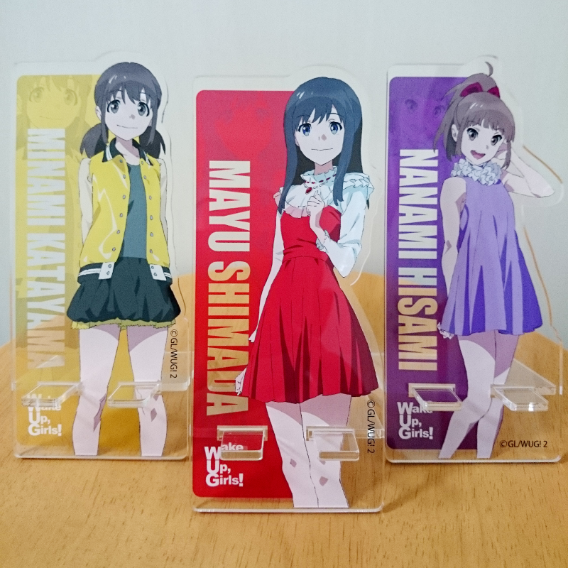 コミックマーケット87 Wake Up, Girls! 冬のモバイル3点セット モバイルスタンド