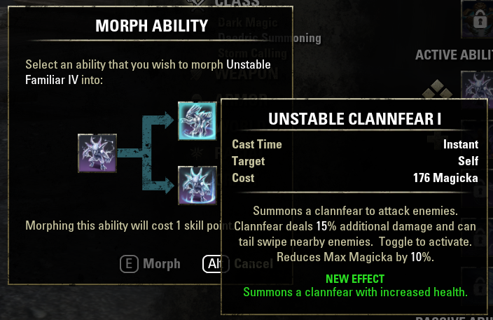UNSTABLE CLANNFEAR