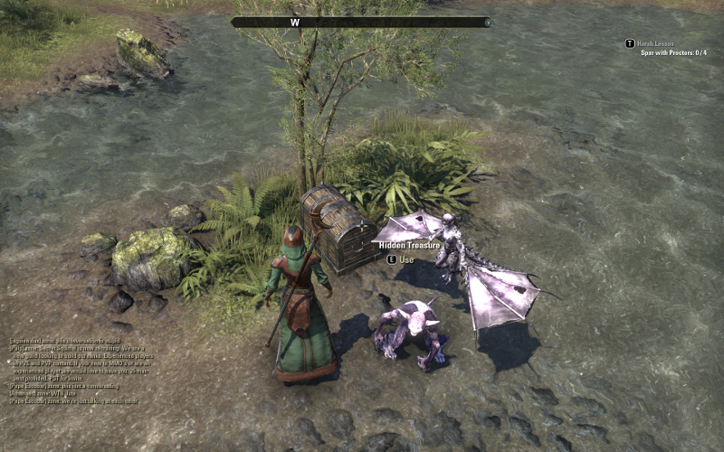 AURIDON TREASURE MAP V (LEVEL 1) 発見