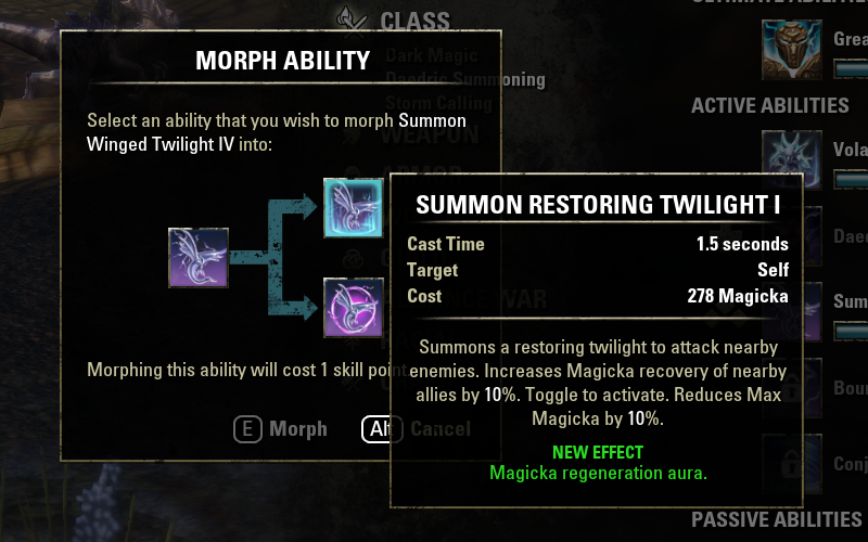 SUMMON RESTORING TWILIGHT I